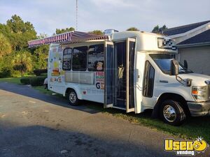 2007 E350 Super Duty Kitchen Food Truck All-purpose Food Truck Air Conditioning Florida Gas Engine for Sale