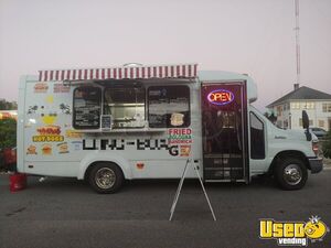 2007 E350 Super Duty Kitchen Food Truck All-purpose Food Truck Floor Drains Florida Gas Engine for Sale