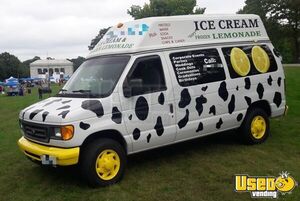 2007 Econoline Van Ice Cream Truck Rhode Island Gas Engine for Sale