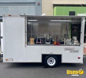 2007 Ez Display Food Concession Trailer Concession Trailer Stainless Steel Wall Covers North Carolina for Sale