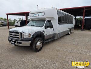 2007 F-550 Krystal Party Bus Insulated Walls Texas Diesel Engine for Sale