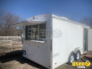 2007 Food Trailer Concession Trailer Air Conditioning Kansas for Sale