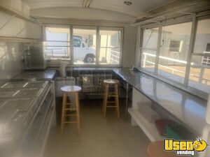 2007 Food Trailer Concession Trailer Stainless Steel Wall Covers Kansas for Sale