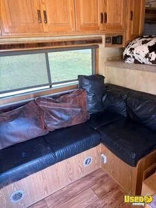 2007 Horse Trailer Stock Trailer With Living Quarters Refrigerator Oklahoma for Sale