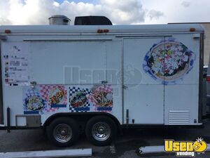 2007 Kitchen Food Concession Trailer Kitchen Food Trailer Air Conditioning Washington Diesel Engine for Sale