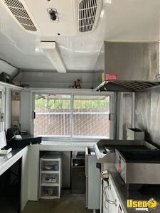 2007 Kitchen Food Concession Trailer Kitchen Food Trailer Diamond Plated Aluminum Flooring Washington Diesel Engine for Sale