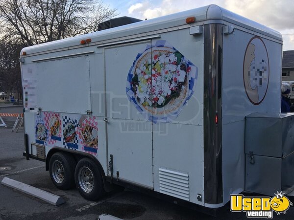 2007 Kitchen Food Concession Trailer Kitchen Food Trailer Washington Diesel Engine for Sale