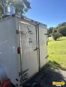 2007 Kitchen Food Trailer Stainless Steel Wall Covers Maryland for Sale