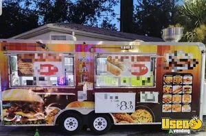 2007 Kitchen Trailer Kitchen Food Trailer Air Conditioning Florida for Sale