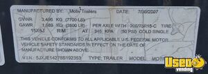 2007 Motrsx8514ta2 Beverage - Coffee Trailer Ice Bin Maryland for Sale