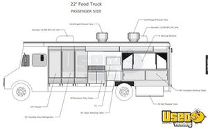 2007 Mt45 Step Van Kitchen Food Truck All-purpose Food Truck Backup Camera Texas Diesel Engine for Sale