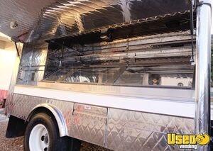 2007 Npr Lunch Serving Canteen-style Food Truck Lunch Serving Food Truck Propane Tank Texas Gas Engine for Sale