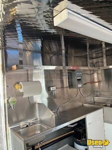 2007 Stainless Steel Concession Trailer Diamond Plated Aluminum Flooring Arizona for Sale
