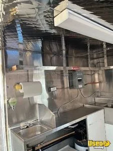 2007 Stainless Steel Concession Trailer Diamond Plated Aluminum Flooring Arizona for Sale