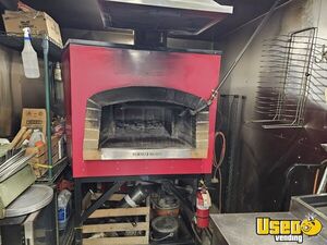 2007 Step Van Pizza Food Truck Diamond Plated Aluminum Flooring Virginia Diesel Engine for Sale