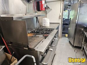 2007 Step Van Pizza Food Truck Stainless Steel Wall Covers Virginia Diesel Engine for Sale
