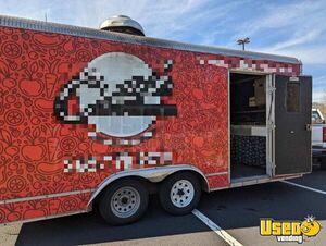 2007 Tl Food Concession Trailer Kitchen Food Trailer Stainless Steel Wall Covers Tennessee for Sale