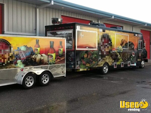 2007 Utilimaster Barbecue Food Truck Barbecue Food Truck Florida Diesel Engine for Sale
