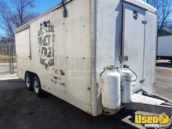 2007 Wells Cargo Kitchen Food Trailer Air Conditioning Alabama for Sale
