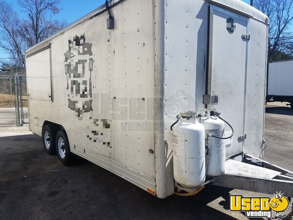 2007 Wells Cargo Kitchen Food Trailer Air Conditioning Alabama for Sale