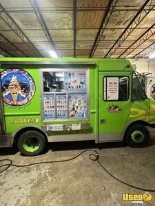 2007 Workhorse Ice Cream Truck Stainless Steel Wall Covers Florida Gas Engine for Sale