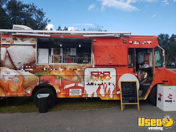 2007 Workhorse Step Van Kitchen Food Truck All-purpose Food Truck Florida Gas Engine for Sale
