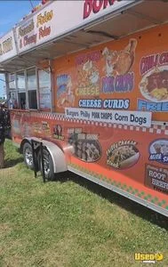 2008 4300 Kitchen Food Trailer Air Conditioning Wisconsin Diesel Engine for Sale