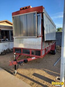 2008 Barbecue Concession Trailer Barbecue Food Trailer Cabinets Arizona for Sale