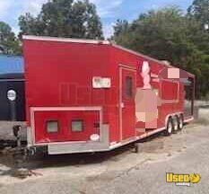 2008 Barbecue Concession Trailer Barbecue Food Trailer Concession Window South Carolina for Sale