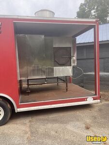 2008 Barbecue Concession Trailer Barbecue Food Trailer Diamond Plated Aluminum Flooring South Carolina for Sale