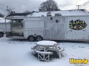 2008 Barbecue Concession Trailer Barbecue Food Trailer Michigan for Sale