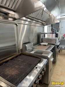2008 Barbecue Concession Trailer Barbecue Food Trailer Stainless Steel Wall Covers Florida for Sale