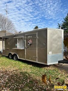 2008 Barbecue Food Trailer Barbecue Food Trailer Air Conditioning Illinois for Sale