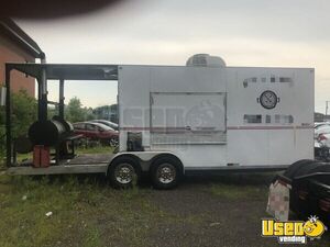 2008 Bbq Concession Trailer Kitchen Food Trailer Illinois for Sale