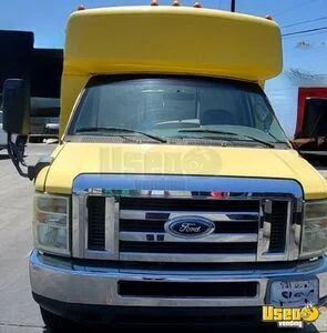 2008 Bu Ice Cream Truck Diamond Plated Aluminum Flooring California Gas Engine for Sale