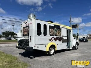 2008 C4500 All-purpose Food Truck Diamond Plated Aluminum Flooring Florida Diesel Engine for Sale