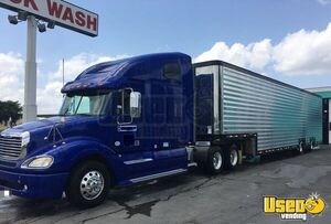 2008 Columbia Freightliner Semi Truck Under Bunk Storage Texas for Sale