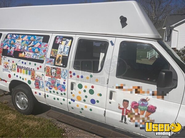 2008 E-250 Ice Cream Truck Ice Cream Truck Virginia Gas Engine for Sale