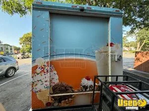 2008 E-350 Step Van Ice Cream Truck Concession Window New York Gas Engine for Sale
