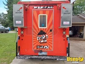 2008 E-450 All-purpose Food Truck Stainless Steel Wall Covers Michigan Gas Engine for Sale