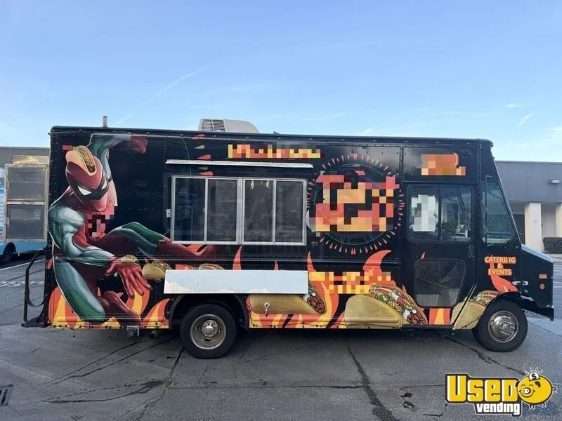 2008 E-450 Taco Food Truck Georgia Gas Engine for Sale