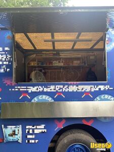 2008 E350 Super Duty Ice Cream Truck Stainless Steel Wall Covers Connecticut Gas Engine for Sale