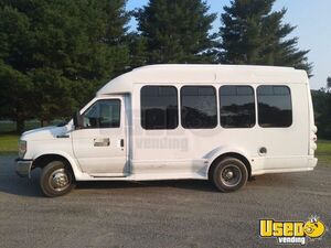 2008 E350 Xlt Shuttle Bus Ohio Gas Engine for Sale