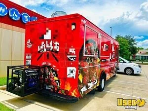 2008 Econoline 2008 All-purpose Food Truck Diamond Plated Aluminum Flooring Texas Gas Engine for Sale