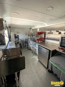2008 Enclosed Trailer Beverage - Coffee Trailer Stainless Steel Wall Covers Arizona for Sale