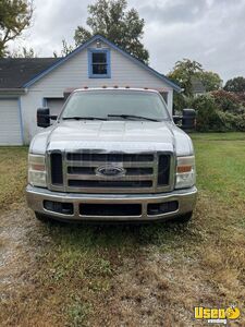 2008 F350 Catering Food Truck Stainless Steel Wall Covers Maryland for Sale