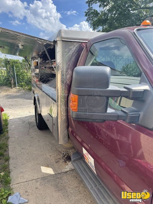 2008 F350 Super Duty Lunch Serving Food Truck Lunch Serving Food Truck New Jersey Gas Engine for Sale