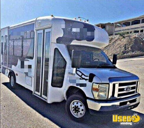 2008 F450 Mobile Hair Salon Truck Mobile Hair & Nail Salon Truck New Mexico Diesel Engine for Sale