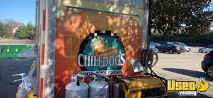 2008 Food Concession Trailer Concession Trailer Stainless Steel Wall Covers New Jersey for Sale