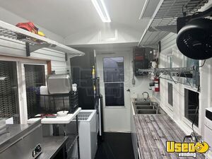 2008 Food Concession Trailer Kitchen Food Trailer Stainless Steel Wall Covers Arkansas for Sale